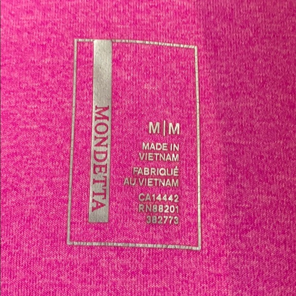 🍒 MONDETTA Pink Zip Up Jacket!!! - Picture 13 of 13